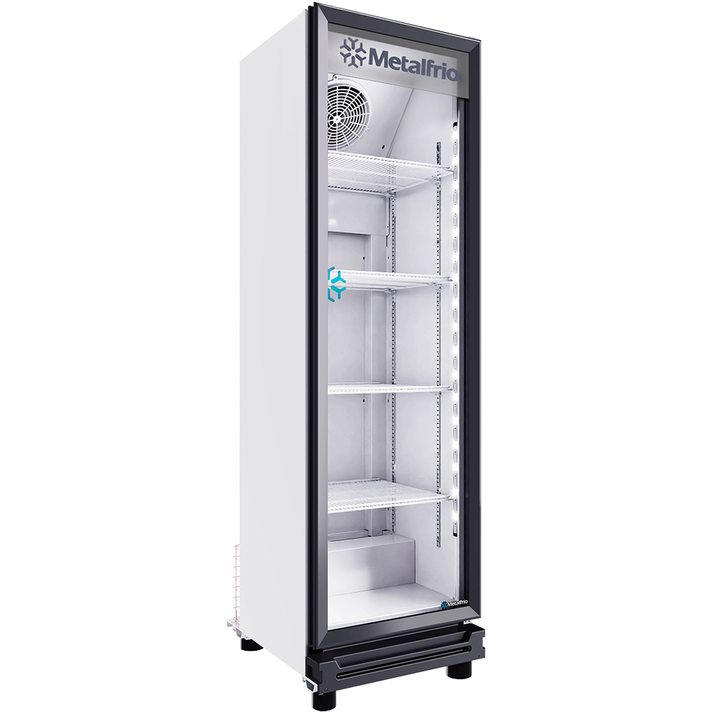 Metalfrio VN-25 Refrigerador Cervecero Puerta De Cristal