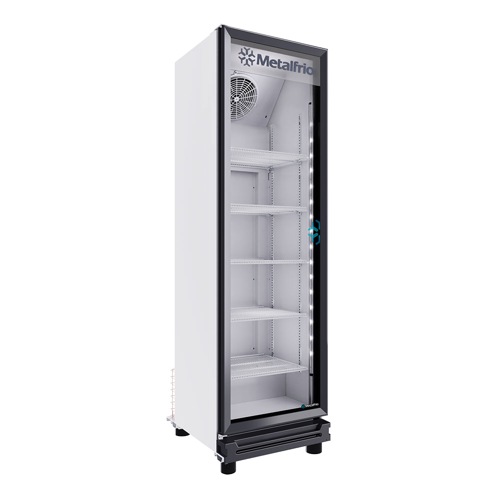 Metalfrio RB-100 Refrigerador Puerta De Cristal Full Glass