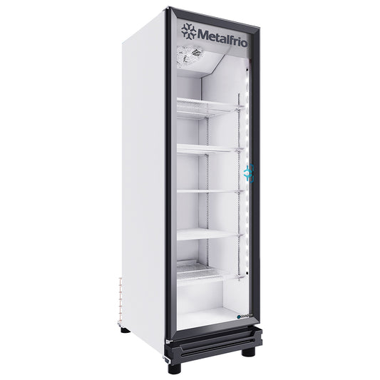 Metalfrio RB-410 Refrigerador Puerta De Cristal Full Glass